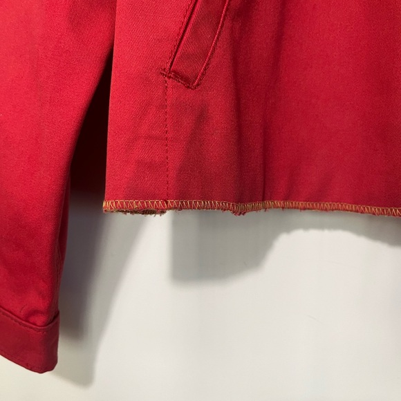 Red cropped dickies unlined eisnenhower size xl - Picture 3 of 4